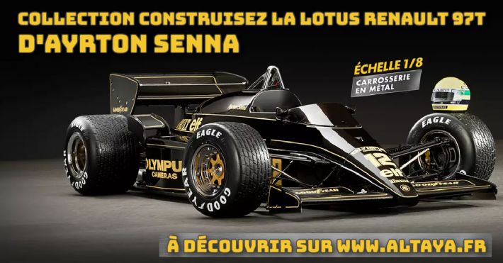 Altaya Lotus Renault 97T - www.altaya.fr