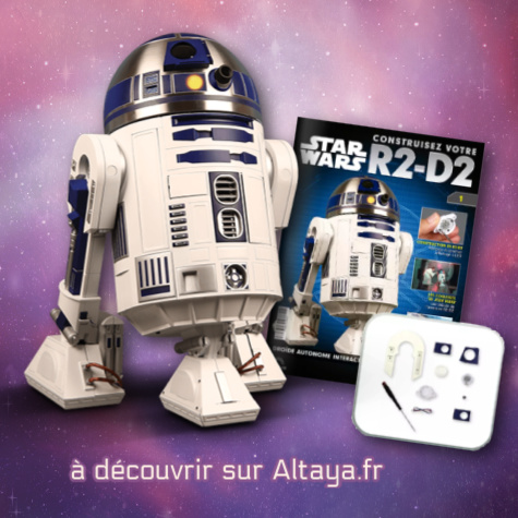 Construire la maquette Altaya R2 D2 robot de Star Wars