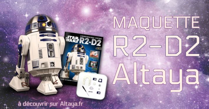 Altaya maquette R2 D2 robot de Star Wars