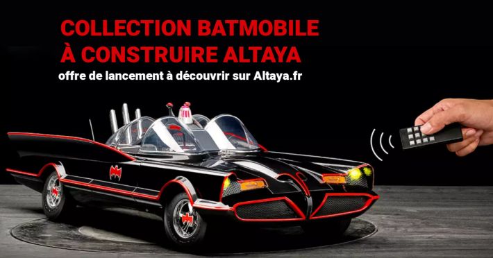 Altaya maquette Batmobile construire la voiture de Batman