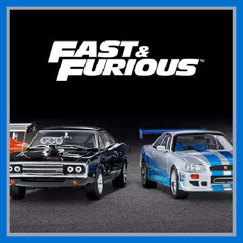 Visuel Altaya Collection voitures de Fast and Furious