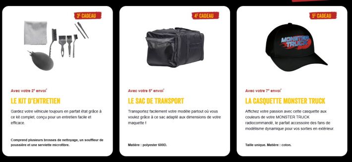 cadeau avec la Collection-monstertruck.com Hachette