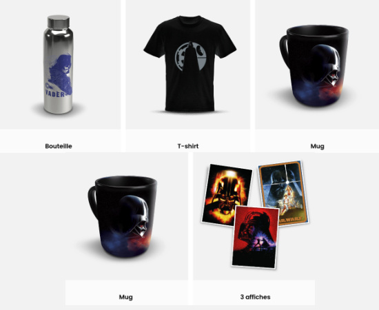 cadeaux avec la collection Altaya Dark Vador