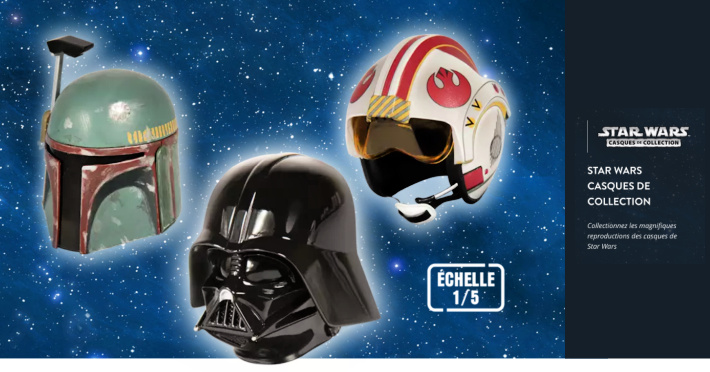 Star Wars Casques de collection Altaya