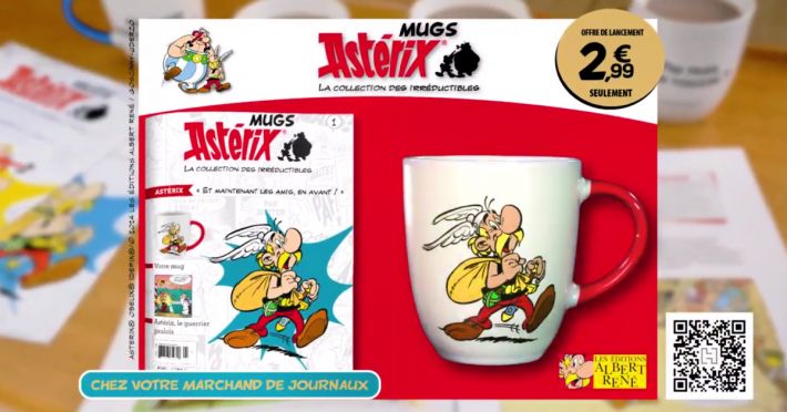 Collection Mugs Astrix Hachette www.mugs-asterix.com