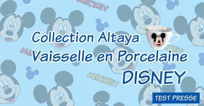 Collection vaisselle en porcelaine Disney Altaya