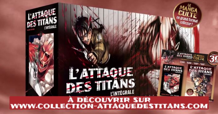www.collection-attaquedestitans.com Collection Attaque des Titans Hachette