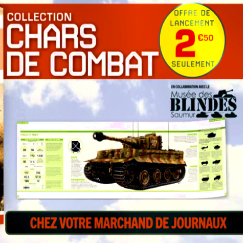 Collection des chars de combat Hachette (vu sur www.collection-chars.com)