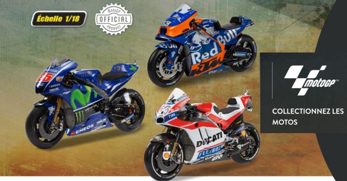 Altaya lance sa collection Moto GP à l'échelle 1/18 ! - Mininches