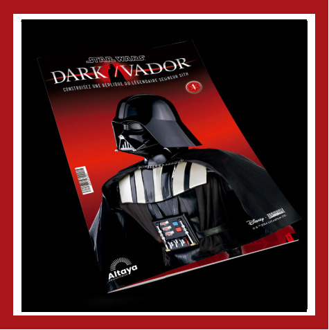 Fascicule de la collection de la maquette Dark Vador Altaya