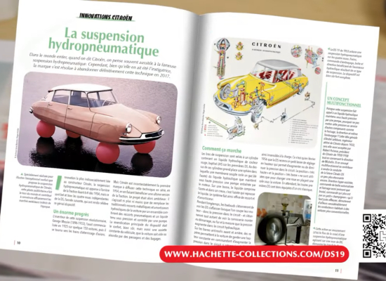 Fascicule de la collection Hachette Citroen DS19