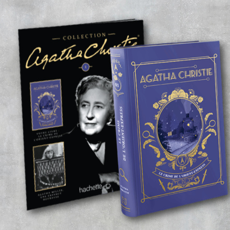 Dtail du numro 1 de la collection Agatha Christie