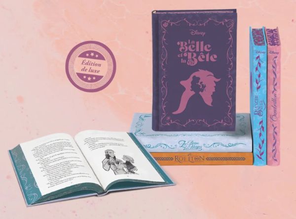 Int�rieur des livres de la collection Hachette Disney Romans