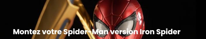 Altaya Maquette Spideman Iron Spider