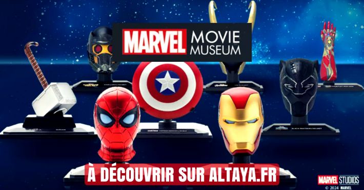Altaya Marvel Movie Museum casques et armes des films Marvel