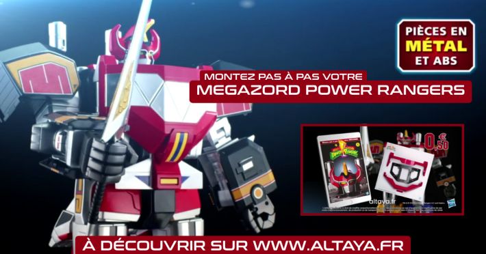 Altaya Megazord Power Rangers maquette  monter pas  pas
