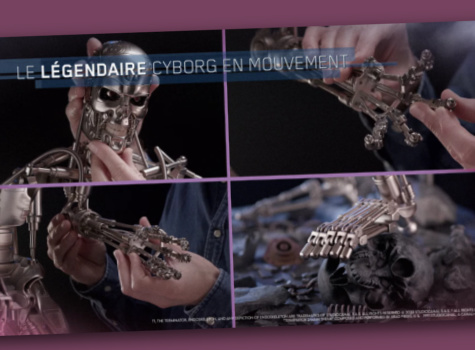 construire la maquette de terminator Hachette