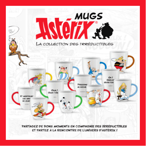 Collection Hachette Mugs Astérix mugs-asterix.com