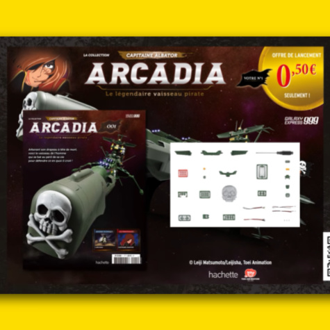 Numro 1 collection Albator Arcadia  construire
