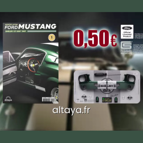 Numro 1 montez votre Ford Mustang Shelby GT-500 Altaya