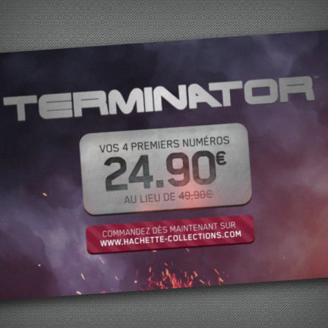 Offre sur les 4 premiers numros de la collection Terminator Cyborg