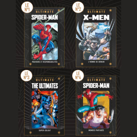Premiers numros de la collection Hachette Marvel Ultimate