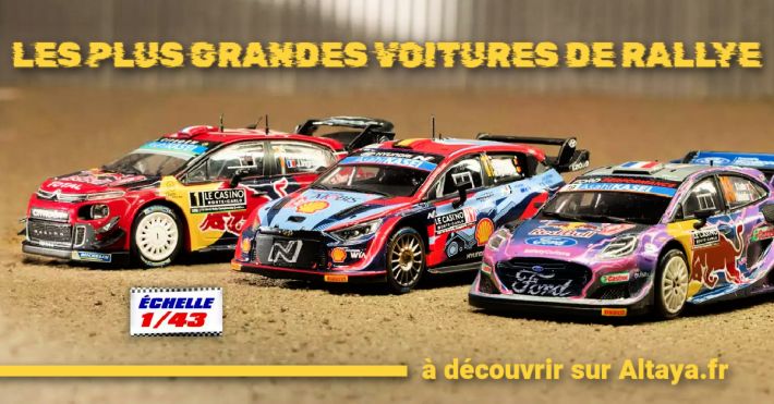 Altaya relance sa collection Les Plus Grandes Voitures de Rallye