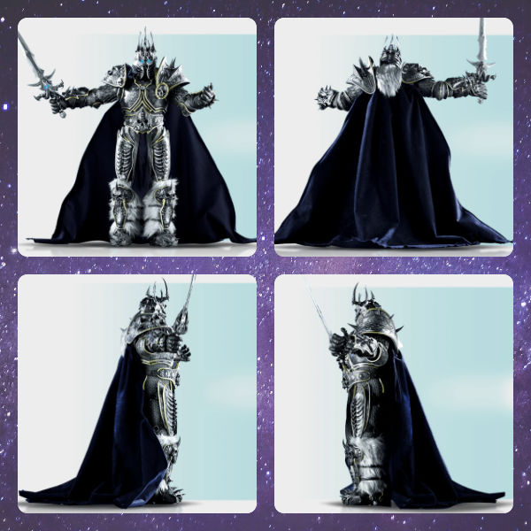 vue de la maquette du roi Liche world of warcraft