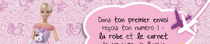 www.barbie-collection.fr - Barbie - Collection Les robes de mes voyages