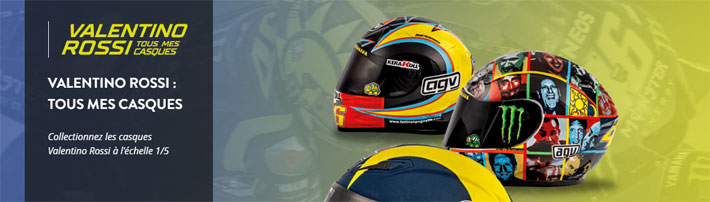 Casques Valentino Rossi Altaya