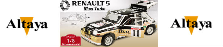 www.altaya.fr Collection Renault 5 Maxi Turbo  construire