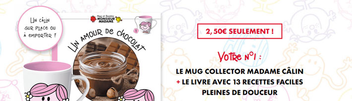 www.collection-mugs-monsieurmadame.com - Recettes mug collector Monsieur Madame