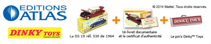 Collection Dinky Toys la Saga des Ouvrants Editions Atlas