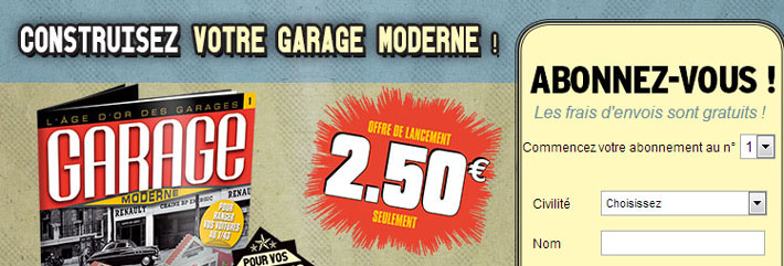 www.maquette-garage.com - Collection Garage Moderne