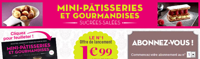 Collection Mini Patisseries et Gourmandises - www.mini-patisserie.com